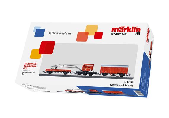 Märklin 44752 Start up - Feuerwehr-Bergekran-Set, digital mfx mit Sound - H0 (1:87) | Bild 1