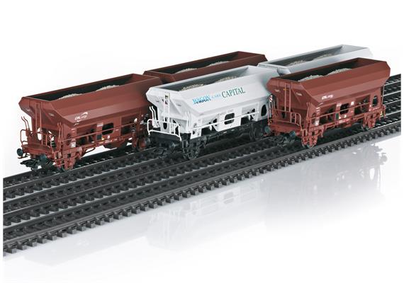 Märklin 46308 Schwenkdachwagen-Set (6) der Rail Cargo Austria - H0 (1:87) | Bild 2