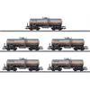 Märklin 46465 Chlorgaskesselwagen-Set VTG, 5-teilig, MHI - H0 (1:87)
