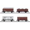Märklin 46564 ÖBB & FS 4-teiliges Güterwagen-Set zur Dampflok BR 52 - H0 (1:87)