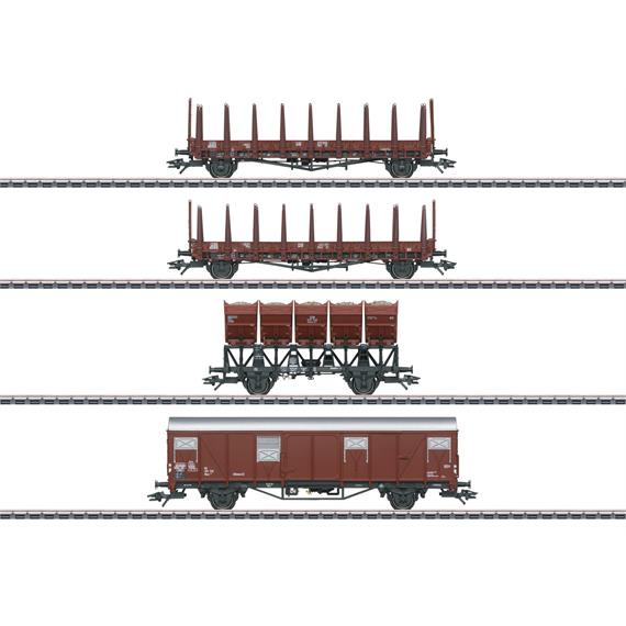 Märklin 46662 Güterwagen-Set der DB. 4-teilig - H0 (1:87)