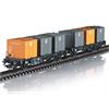 Märklin 46663 Güterwagen-Set der DB mit VW-Behälter, 2-teilig - H0 (1:87)