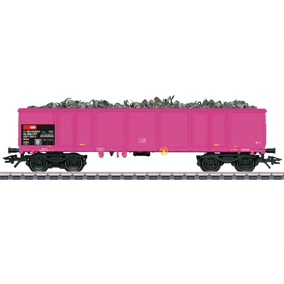 Märklin 46918 SBB Offener Güterwagen Eaos mit Ladeguteinsatz - H0 (1:87)