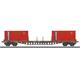 Märklin 47157 Containerwagen Rs der DSB beladen mit 20-ft.-Boxcontainern - H0 (1:87)