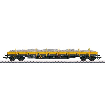 Märklin 47168 Niederbordwagen Res der On Rail GmbH, Mettmann, "Schotter" beladen - H0