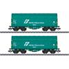 Märklin 47228 Schiebeplanenwagen Shimmns-Set der Mercitalia Rail S.r.l. (Rom) - H0 (1:87)