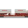 Märklin 47412 Niederflurwagen Saadkms 690 DB mit Lastwagen und Anhänger RoLa - H0 (1:87) | Bild 1