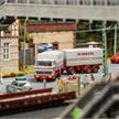 Märklin 47412 Niederflurwagen Saadkms 690 DB mit Lastwagen und Anhänger RoLa - H0 (1:87) | Bild 3