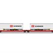 Märklin 47470 Doppel-Taschenwagen Sdggmrss 738 "DB Schenker" - H0 (1:87) | Bild 1