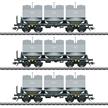 Märklin 48263 Kalkkübelwagen-Set 3-teilig Slmmp VEB der DDR (DR/DDR) - H0 (1:87) | Bild 1
