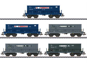 Märklin 48433 Erzwagen-Set Minéralier, ARBED, CFL - H0 (1:87)