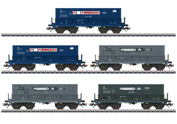 Märklin 48433 Erzwagen-Set Minéralier, ARBED, CFL - H0 (1:87)