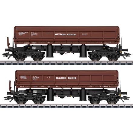 Märklin 48460 Seitenkippwagen-Set Fas, Privatwagen der Wiebe GmbH - H0 (1:87)