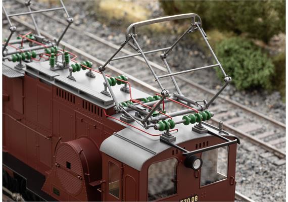 Märklin 55508 Güterzug-Elektrolokomotive E 70 08 DRG, EP. II, digital mfx/MM/DCC - Spur 1 | Bild 4