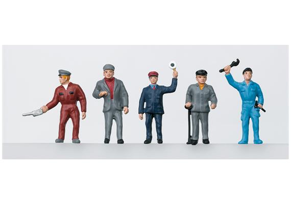 Märklin 56405 Figurensatz Bahnpersonal, Spur 1 (1:32)