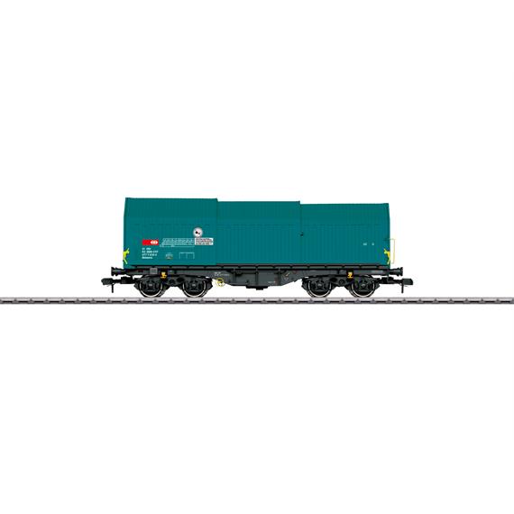 Märklin 58783 SBB Teleskophaubenwagen Shimmns zum Transport von Blechcoils - Spur 1 (1:32)