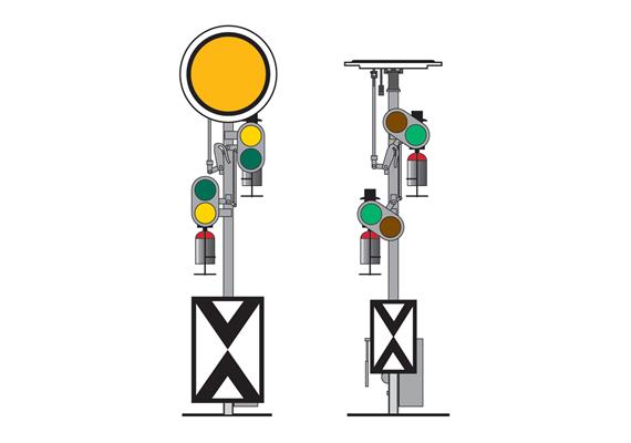 Märklin 70361 Form-Vorsignal passen zu 70391 und 70392, digital mfx - H0 (1:87) | Bild 2