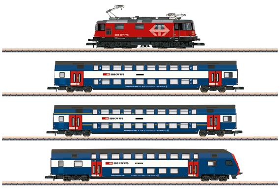 Märklin 81195 Zugpackung S-Bahn ZVV, 4teilig - Z (1:220)