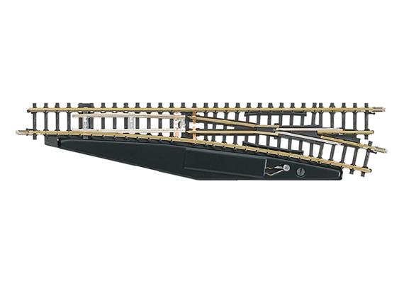 Märklin 8566 Handweiche rechts, Länge 110 mm, 13°, Radius 490 mm - Z (1:220)