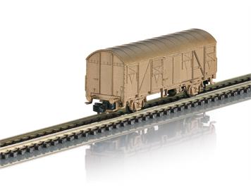 Märklin 86004 Gedeckter Güterwagen in Echtbronze - Z (1:200)