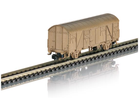 Märklin 86004 Gedeckter Güterwagen in Echtbronze - Z (1:200) | Bild 1