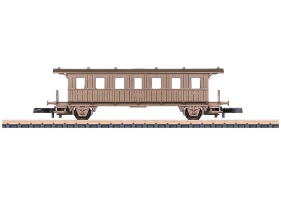 Märklin 87003 2-achsiger Plattformwagen in Echtbronze - Z (1:220) | Bild 2