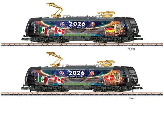 Märklin 88489 Elektrolokomotive BR 185.2 "North America 2026" - Z (1:220)
