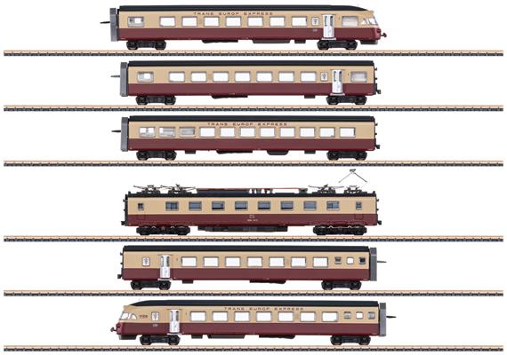 Märklin 88730 SBB Schnelltriebwagenzug RAe TEE II der Ep. IV - Z (1:220) | Bild 1
