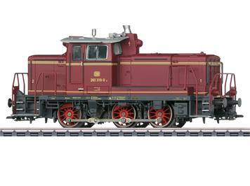 Märklin 37689 Diesel-Rangierlokomotive Baureihe 260 der DB, mfx+ mit Telex und Sound, H0