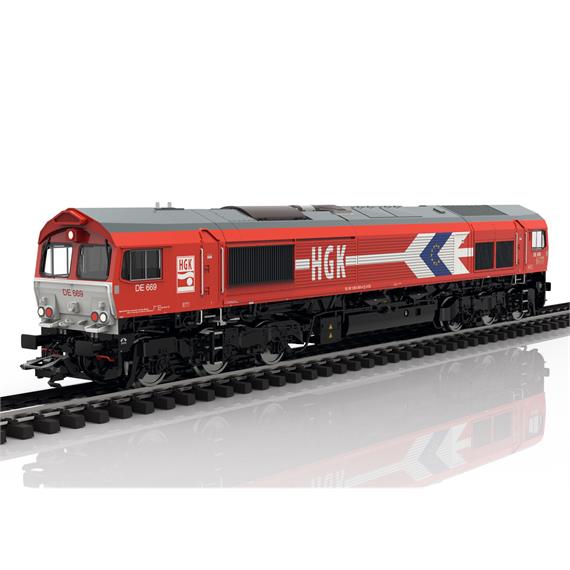 Märklin 39060 Diesellok Class 66 der Güterverkehr Köln AG (HGK), mfx+/DCC mit Sound, H0