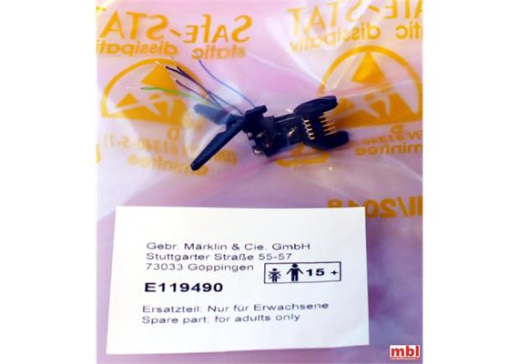 Märklin E119490 Kupplung M zu 37546 "Graue Maus", Stecker-Teil - H0 (1:87) | Bild 1