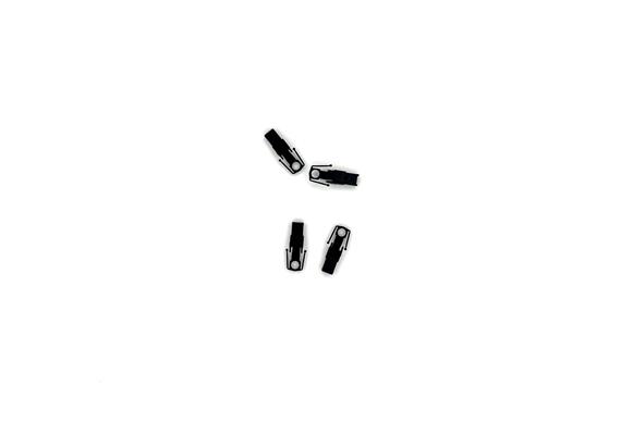 Märklin E138471 Kupplungsdeichsel schwarz, Inhalt 4 Stück - H0 (1:87)