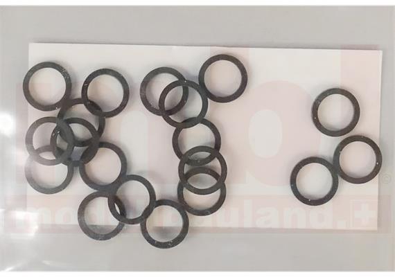 Märklin E222793 Haftreifen (D= 7,0/B=1,4) z.B. für TEE Gottardo, 20 Stück - H0 (1:87) | Bild 1