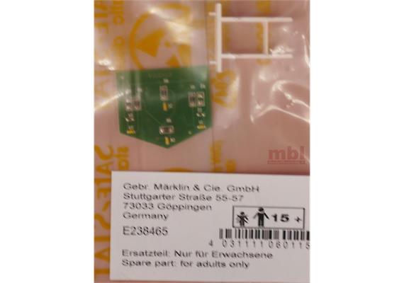 Märklin E238465 Leiterplatte Beleuchtung