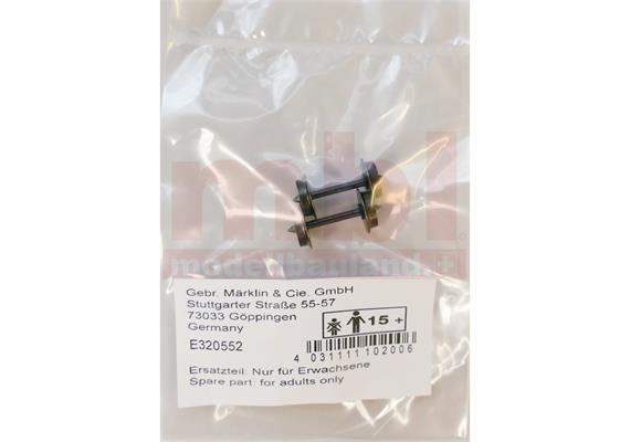 Märklin E320552 Radsatz NEM Gleichstrom DC 2L, 2 Stück - H0 (1:87) | Bild 1