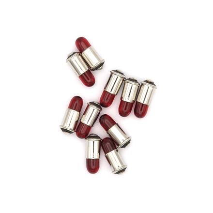 Märklin E600010 Glühlampe rot, 19V, Stecksockel, 10 Stück - H0 (1:87)