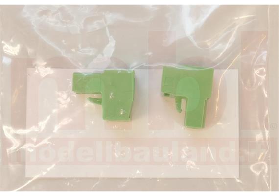 Märklin E611719 Stecker grün 2-polig für Gleisanschluss CS2 und CS3, 2 Stück | Bild 6