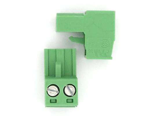 Märklin E611719 Stecker grün 2-polig für Gleisanschluss CS2 und CS3, 2 Stück | Bild 1