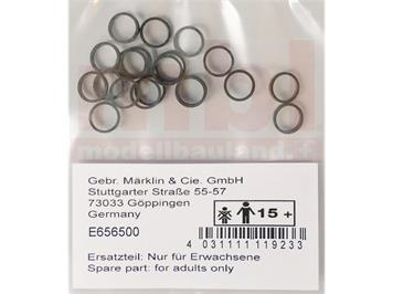 Märklin E656500 Haftreifen für TGV, Giruno, 7,0, 20 Stück - H0 (1:87)