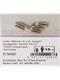 Märklin E756080 Senkschraube M2 x 10mm, 10 Stück