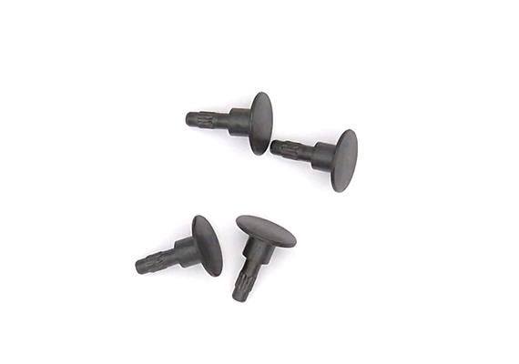 Märklin E761720 Puffer rund mit Rändel zur SBB Ae 8/14, 4 Stück - H0 (1:87) | Bild 2