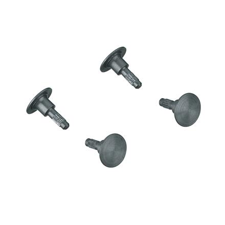 Märklin E761720 Puffer rund mit Rändel zur SBB Ae 8/14, 4 Stück - H0 (1:87)