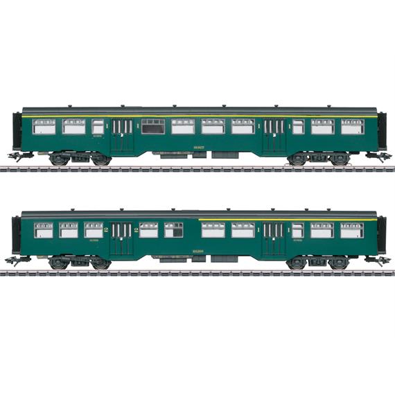 Märklin 43547 Personenwagen-Set M2 SNCB, H0 (1:87)