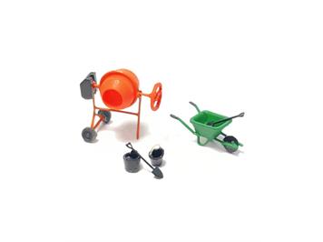 Mafen 211041 Oranges Betonmischerset - N (1:160)