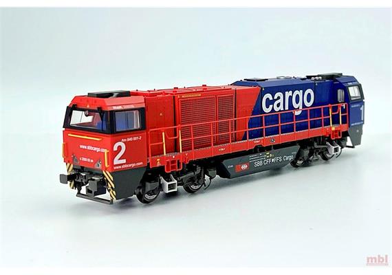 Mehano 2289 G 2000 Vossloh der SBB Cargo, DC 2L digital DCCmit Sound - H0 (1:87) | Bild 2