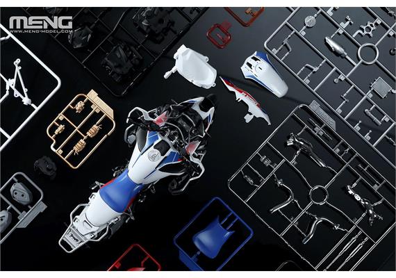 MENG 913969 MT-005s BMW R 1250 GS ADV, Coloriert - Massstab 1:9 | Bild 2