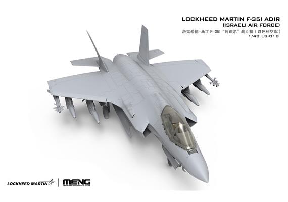 MENG 913990 Lockheed Martin D-35I Adir - Massstab 1:48 | Bild 2