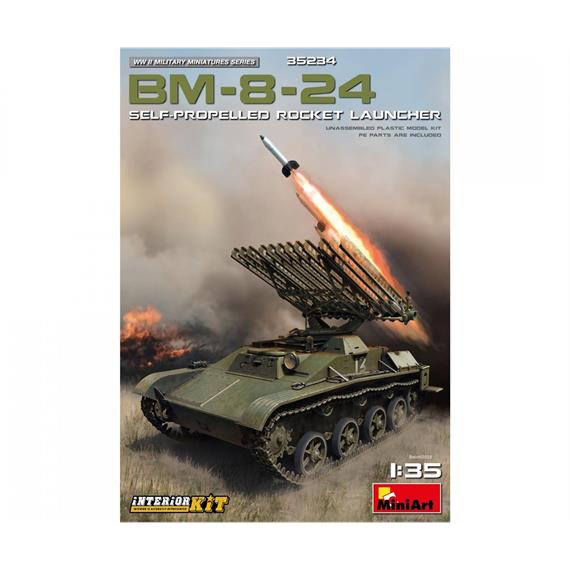 MiniArt 35234 BM-8-24 Rakentenwerfer Inter. - Massstab 1:35 MiniArt 35234 BM-8-24 Rakentenwerfer Inter. - Massstab 1:35