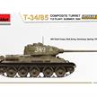MiniArt 35301 T-34/85 Comp.Turm 112 Som.1944 Int. - Massstab 1:35 | Bild 4