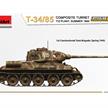 MiniArt 35301 T-34/85 Comp.Turm 112 Som.1944 Int. - Massstab 1:35 | Bild 5
